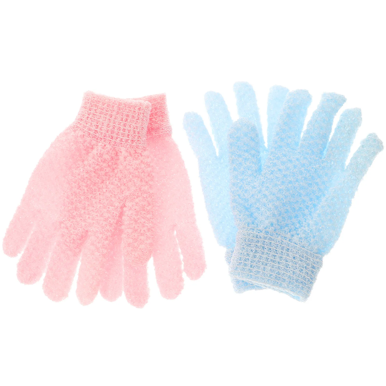 

Набор высококачественных отшелушивающих перчаток для душа: для бережного пилинга кожи, обильной пены, очищения спины, с разделенными пальцами