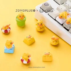 ZOMO X B. Duck 3D Keycap Toy Personalized Mechanical Keyboard PBT Decoration ESC Cherry Axis