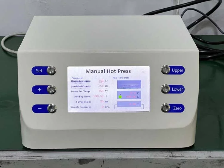 300C Laboratory Benchtop Heated Lab Press with Dual 100x100 mm Heating Plates / hydraulic hot plate heat press