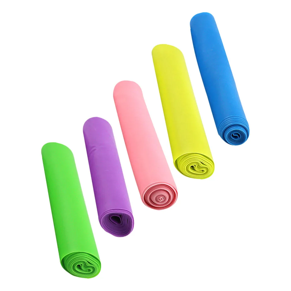 

5 шт. эластичные ленты для упражнений для йоги и растяжки, реабилизирующие эспандеры для физиотерапии, тренировки, носилки для ног, сила