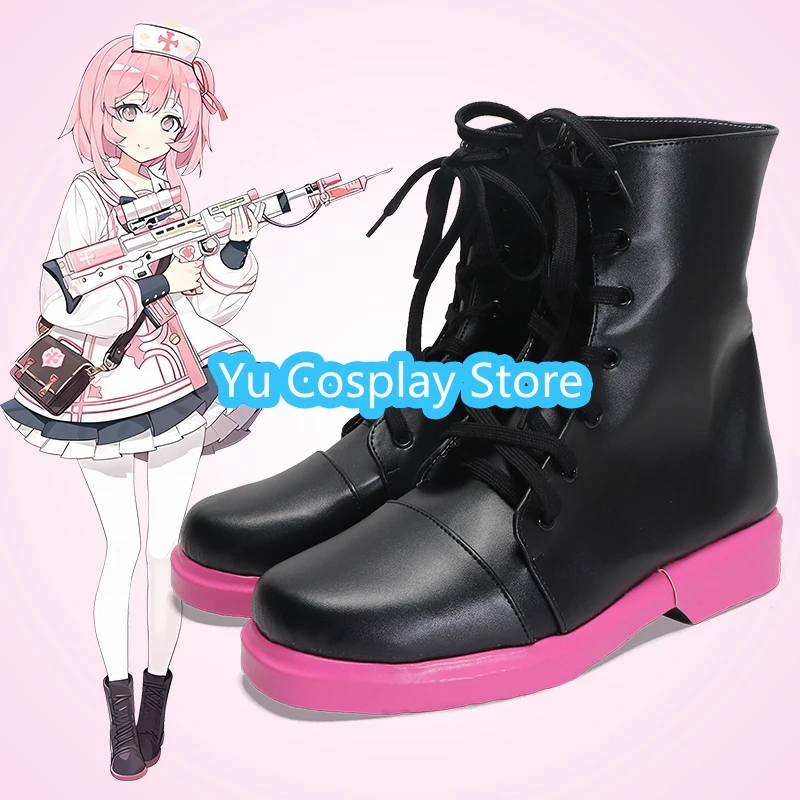 

Yu Cosplay Store Blue Archive Serina Cosplay Shoes Boots Anime Cosplay Shoes Boots Halloween Costumes Props