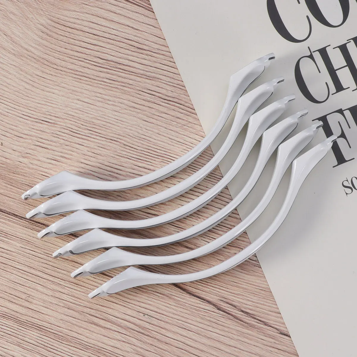 

Набор из 6 латунных ручек для шкафов и выдвижных ящиков, высокопрочные, в европейском современном стиле, для кухонной мебели