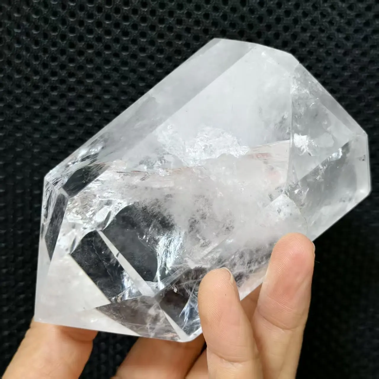 Natural White Quartz Tower Columns, Crystal Quartz Ore Columns, Mineral Healing