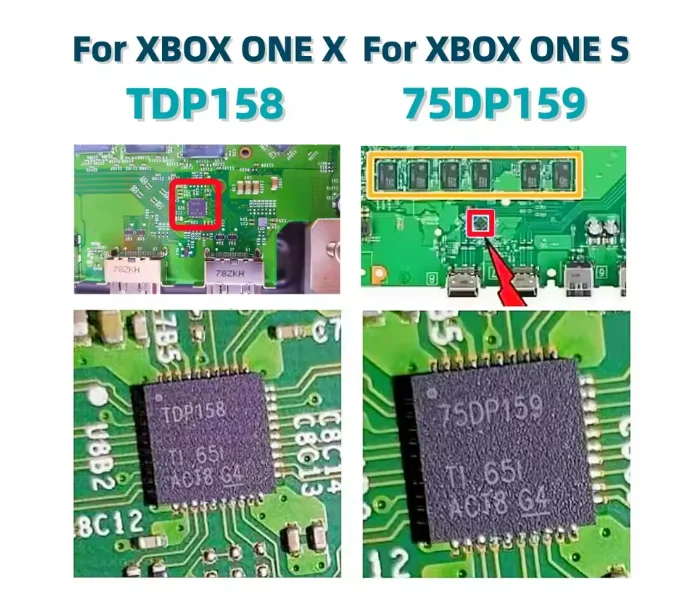 TDP158 75DP159 HDMI IC Retimer for X-BOX ONE X ONE S QFN-40 5mm*5mm Console IC Chipset SN75DP159 TDP158RSBR WQFN40