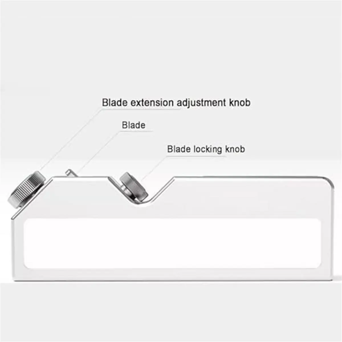 Handmade Soap Trimmer with 4 Blades - Cold Soap Edger Beveler Planer for 45° Angle/Arc Trimming, DIY Soap Craft Tool