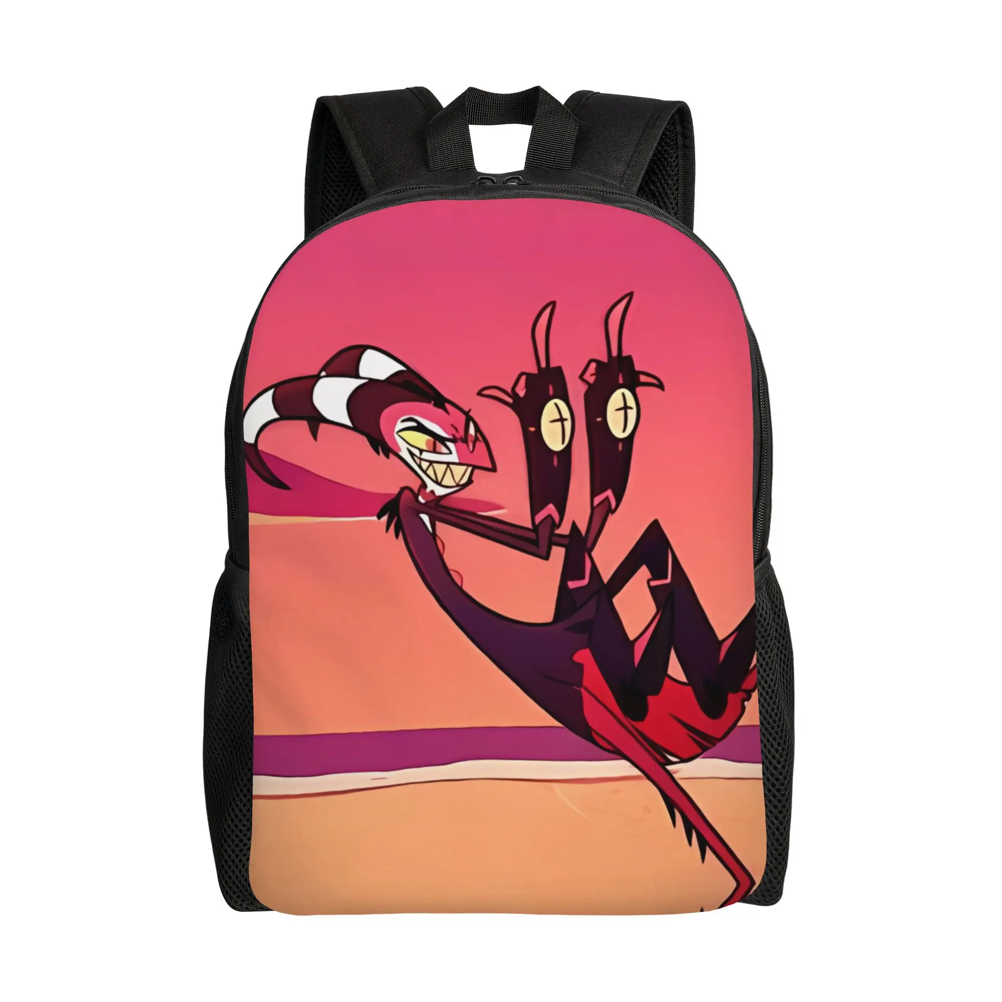 

H-Helluva Boss Custom For Etc Backpack Men Graphic Print mochila High QualityLarge Capacity Schoolbag Gift