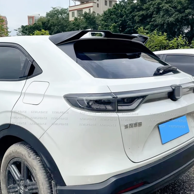 

For Honda HR-V VEZEL HRV XRV XR-V 2021 2022 Roof Spoiler ABS Material Car Rear Trunk Wings Body Kit Accessories