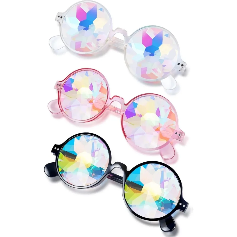 Kaleidoscope Rave Glasses Festivals Goggle Rainbow Glasses  display picture 1