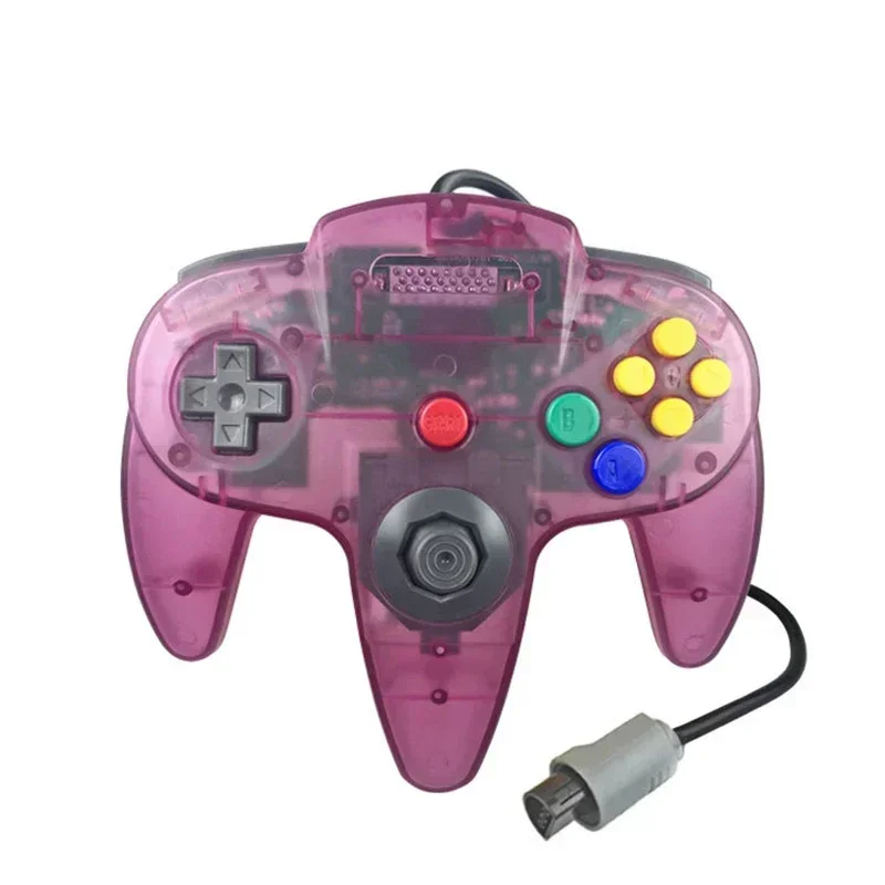 Classic Wired For Nintend N64 Gamepad Console Port For N64 Controller Joystick Joypad For N64 Console Wired Gamepad Controller