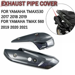 Suitable for 2017 - 2021 TMAX530 DX SX TMAX560 Motorcycle Exhaust Pipe Cover Cowl Protector T-MAX 530 TMAX 560 2018 2019 2020