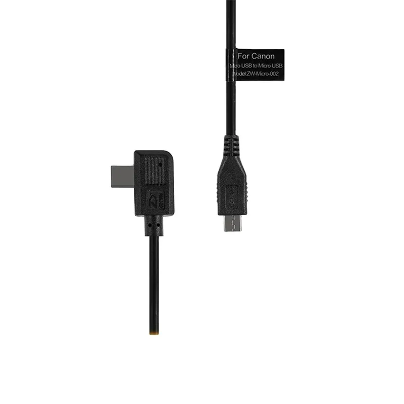 Zhiyun Camera Control Cable Micro USB to Micro USB Cable Zw-Micro-002 Accessoriesfor Canon 5D4
