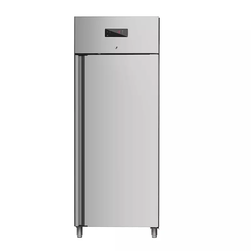 

single door upright bottom freezer vertical fridge/freezer combo commercial refrigerator for kitchen