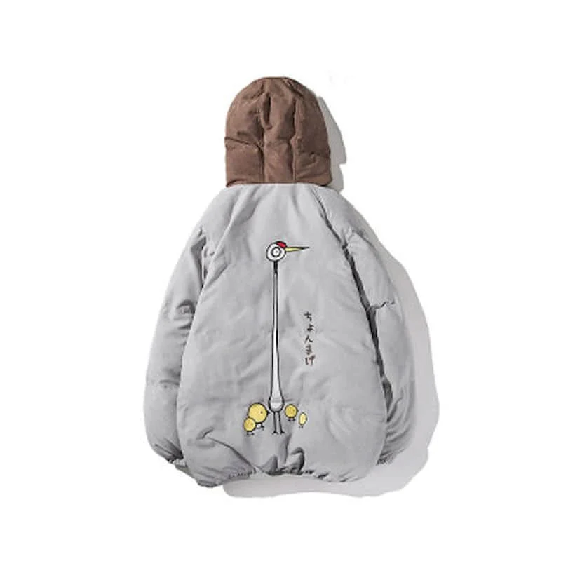  Winter Lovers Plus Velvet Clothes Harajuku Bread Jacket Women Short Loose Korean Cotton-padded Coats Female Kawaii Overcoat