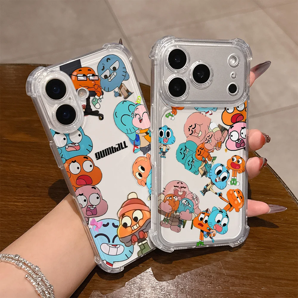 Чехол для телефона The Amazing World of Gumball для Motorola Moto Edge G G86 G06 G56 70 60 50 G24 E15 Pro Neo Fision Stylus Power 5G