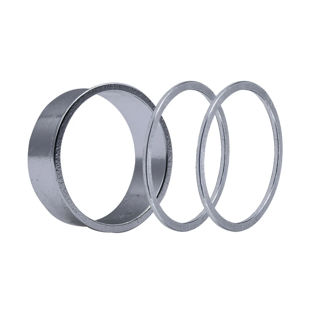 

Crank Shaft Adapter Aluminium Alloy Kit Bicycle Repair 2 Adapters Included 22mm Inner Diameter 24mm Outer Diameter