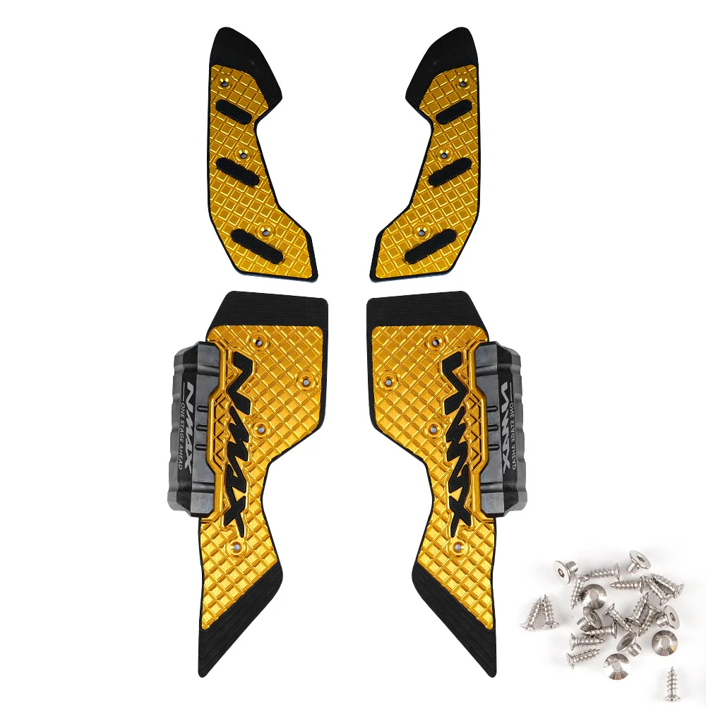 

Anti-Slip Aluminum Alloy Footboard Pads for YAMAHA NMAX155 2025 Durable Custom Motorcycle Pedal Pegs Upgrade Accessories