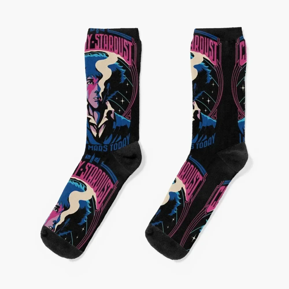 

Cowboy Stardust Socks hockey cartoon Ladies Socks Men's