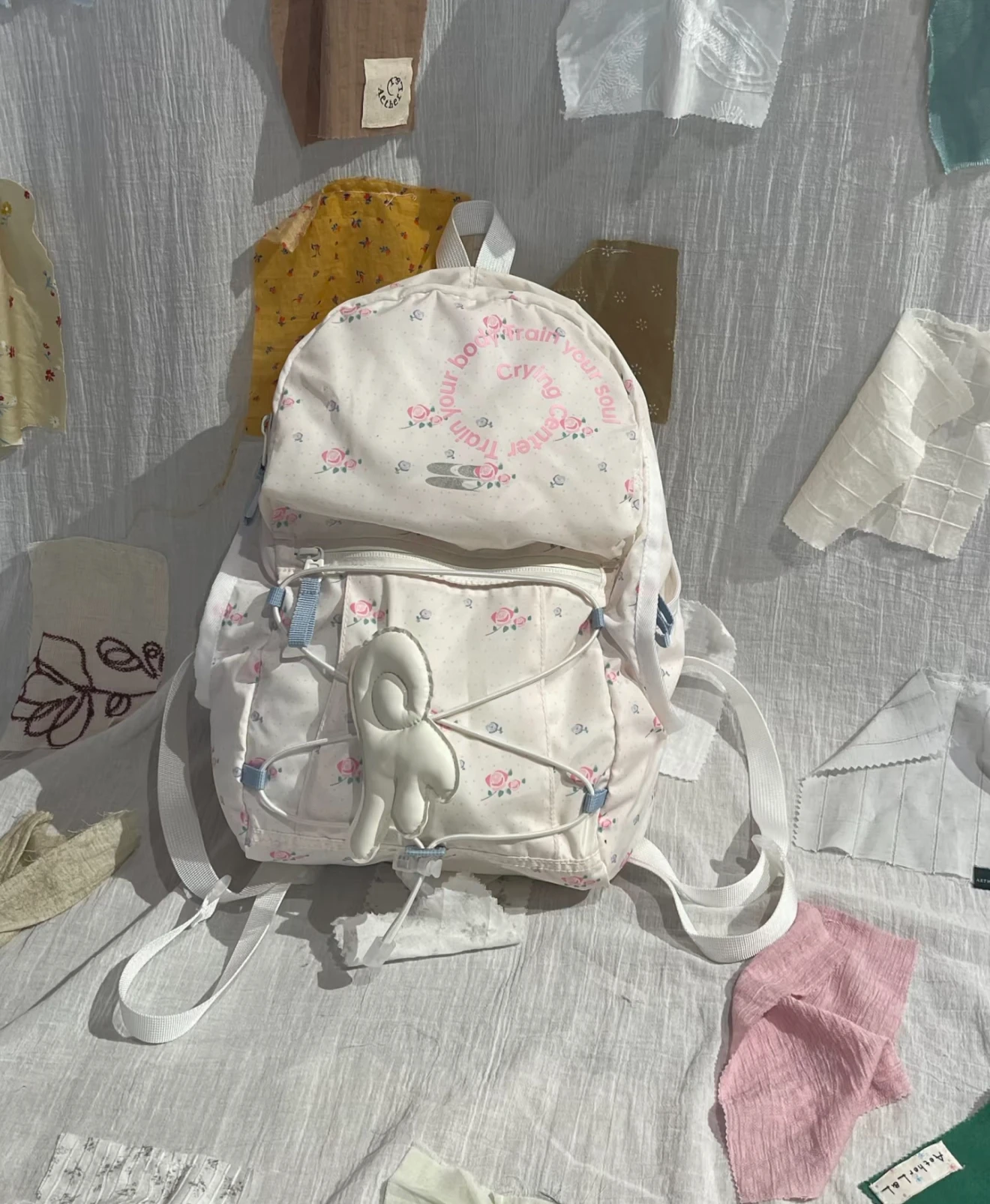 chio2nd-cute-bear-large-capacity-backpack-women's-commuter-school-bag-junior-high-student-bag-2026-new-style-daily-use