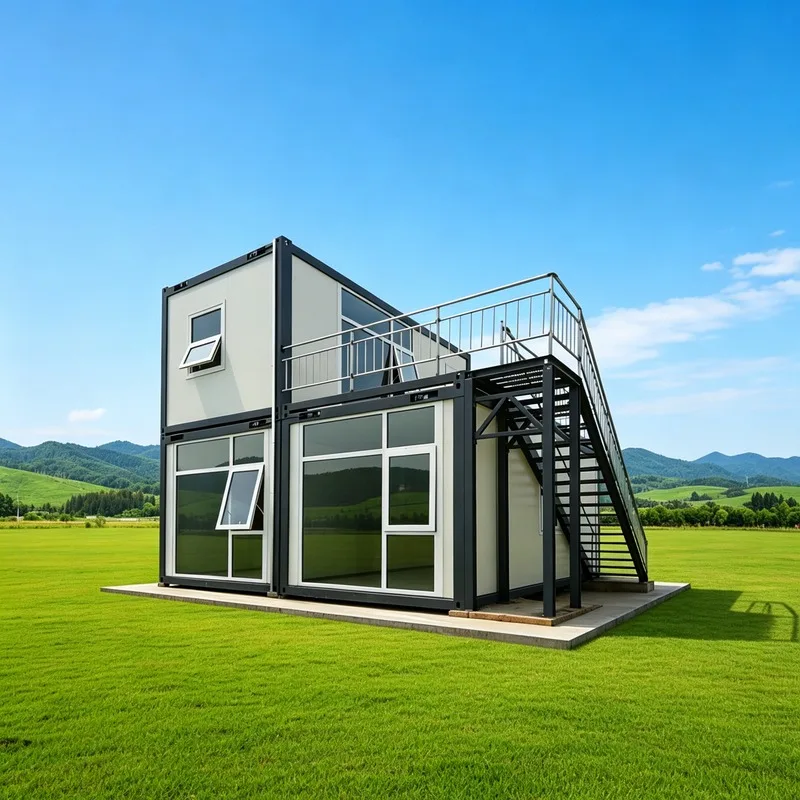 Customized Prefabricated House Mobile House Perfectly Combine Environmental Practicality And Beautiful Appearance