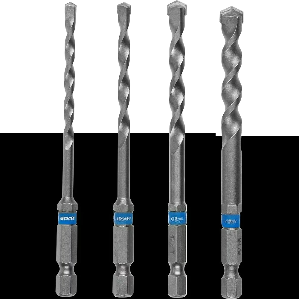 

4-Piece Hex Shank Masonry Drill Bit Set