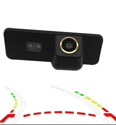 Dynamic Trajectory Car Rear View Reverse Camera Beetle Leon Backup Rearview Parking For VW for Polo 2C Bora Golf MK4 MK5 MK6
