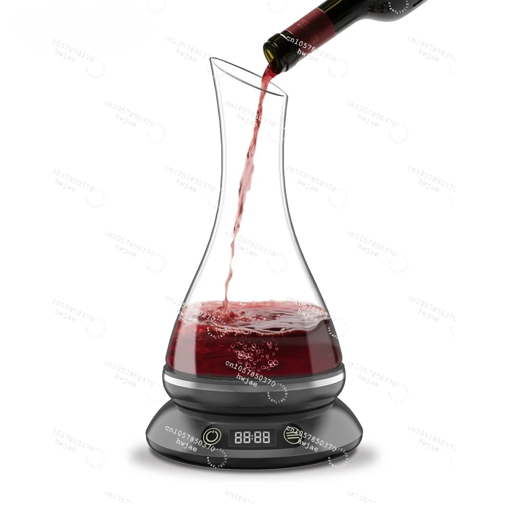 Hydrogen Red Wine Electric Decanters Portable Wine Decanter Set 2-10 min Electrolysis Hydrogen Wine Decanter