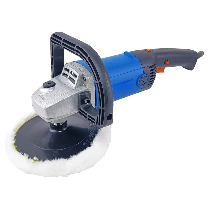 

KQ-9180 Car Polisher 180mm Electric Polisher 1400W Strong Power Waxing Machine Adjustable Speed Car Paint Polishing Machine