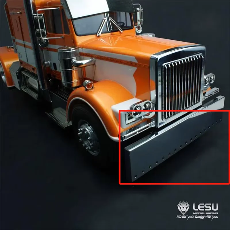 

LESU 1/14 Tamiya King Tractor-Trailer Truck Front Bumper Bumper 3MM Light Trim G-6062-1