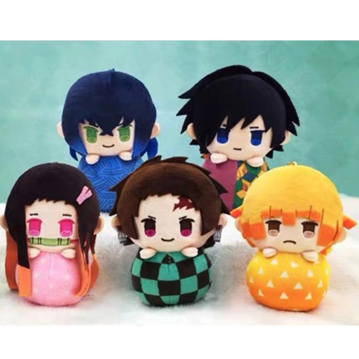 

Новый аниме Demon Tanjiro Nezuko Agatsuma Zenitsu плюшевый брелок 10 см детские мягкие игрушки для детей