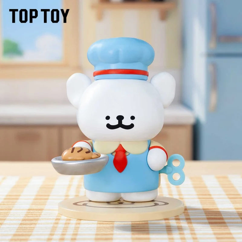 TOPTOY Blind Box Maltese Line Puppy Baking Diary Series Articulated Figure Collectible Trendy Toy Desktop Home Ornament view 4