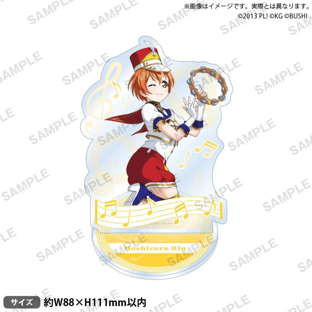 Japan Bushiroad Goods Lovelive Muse S Musical Instrument Acrylic Standing Sign