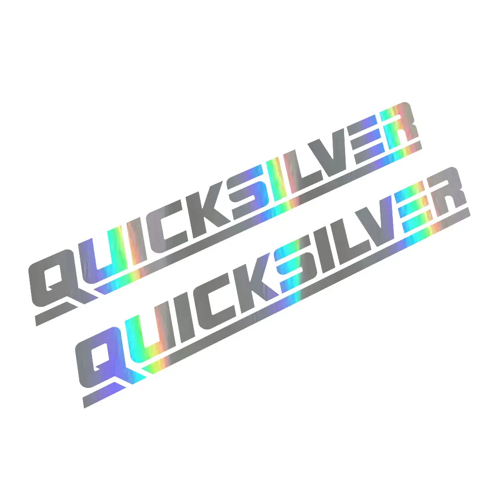 Pegatina para barco con el logo de Quiksilver Engine