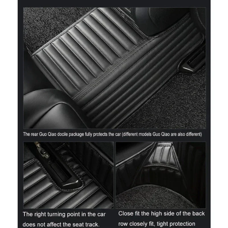 الفاخرة ذات الطابقين التغطية الكاملة الحصير سيارة لتويوتا كامري الهجين 2018-2023 2024-2025 تندرا 2022 2023 اكسسوارات السيارات #3