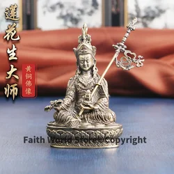 Wholesale Buddha statue temple Pocket buddha Padmasambhava Guru Rinpoche protective talisman Bless health safety good luck