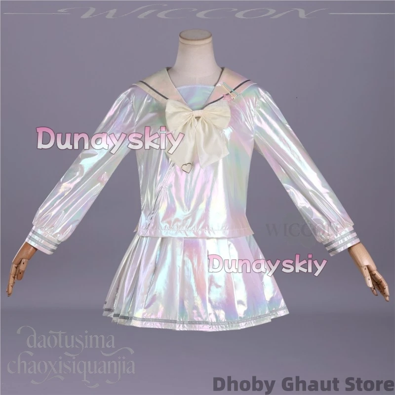 

Kangel OMGkawaiiAngel 코스프레 코스프레 Jirai Kei Styles Laser JK Dress Y2K Fashion Wigs Halloween Cosplay Anime Movie NEEDY OVERDOSE