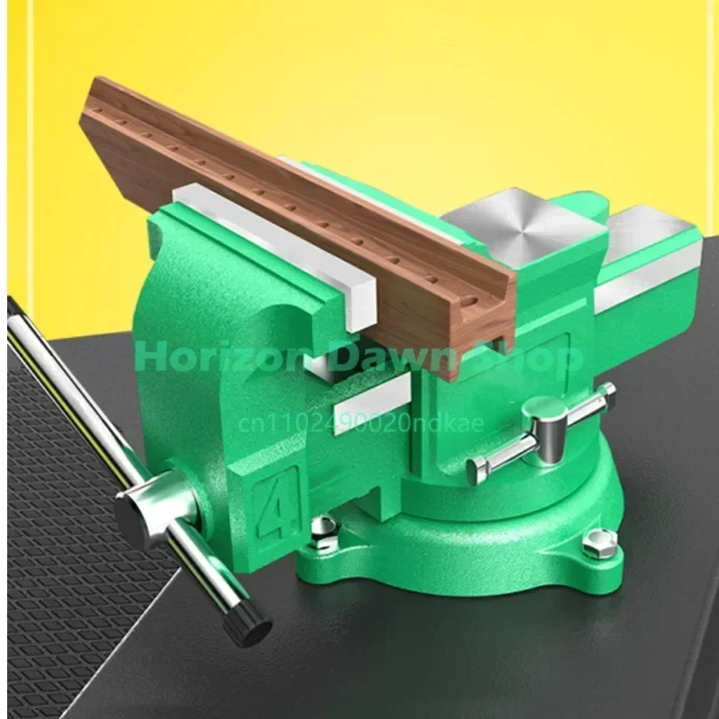 5inch LA152105 All-steel Heavy Duty Bench Vice  Fixture Small Table Industrial Grade Bench Pliers