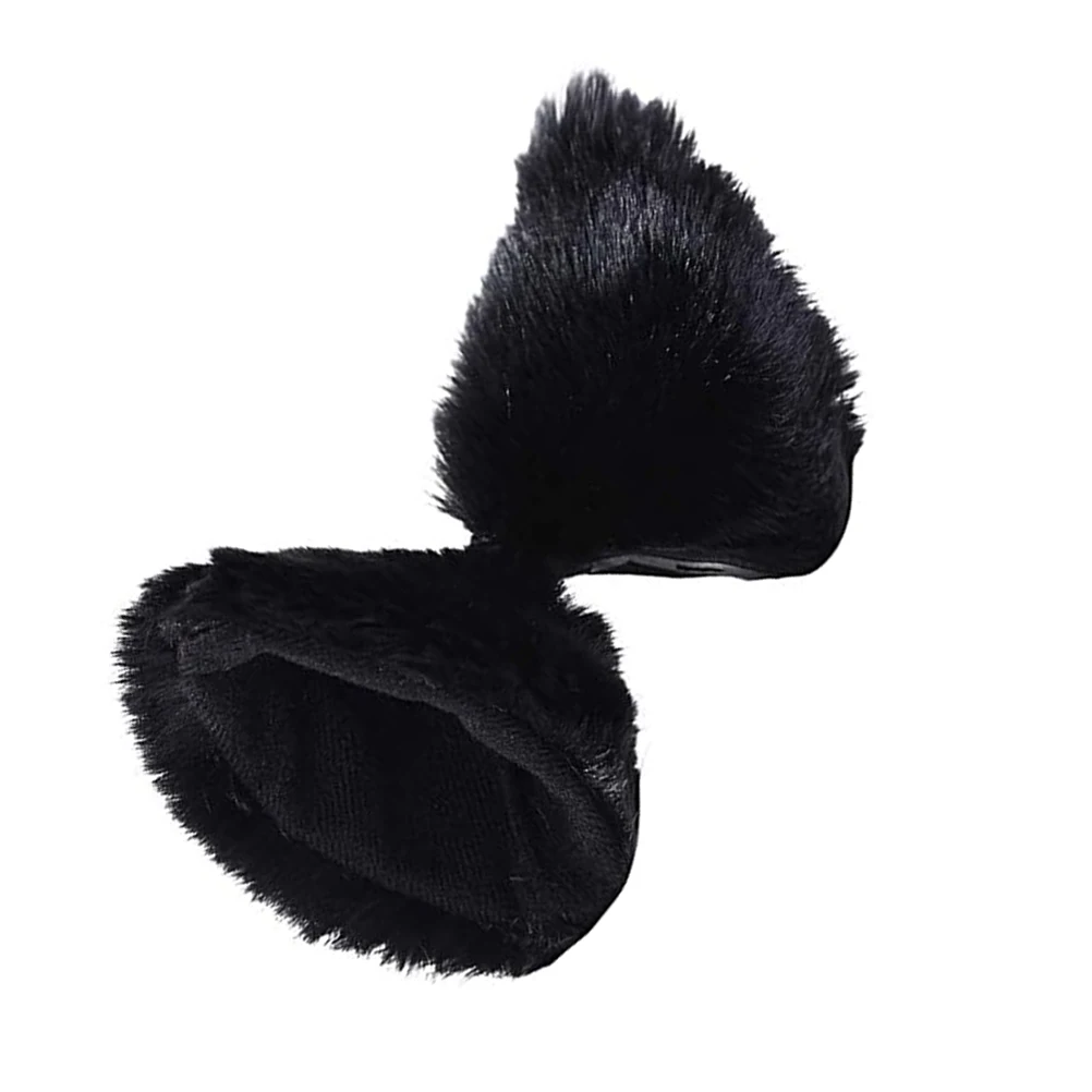 

2pcs Fox Hair Clips Lightweight Cosplay Party Hairpin Headdress For Masquerade Costume Accessory Hairpin