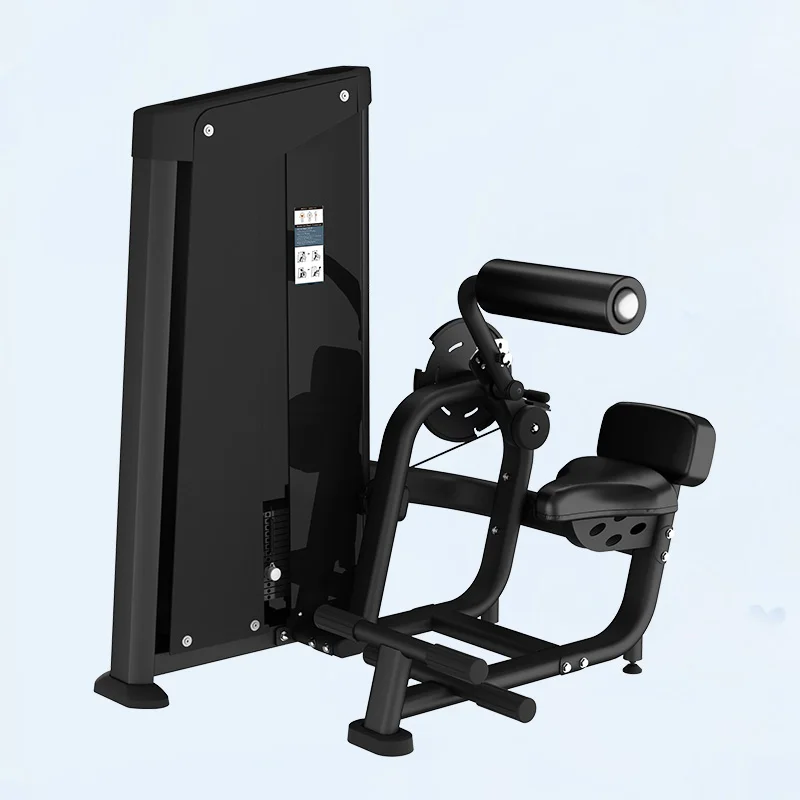 Abdominal/Back Hyper Extension FH85B Minolta Fitness Dual Combo Commercial Gym Equipment Seated Abdominal Back Extension Machine