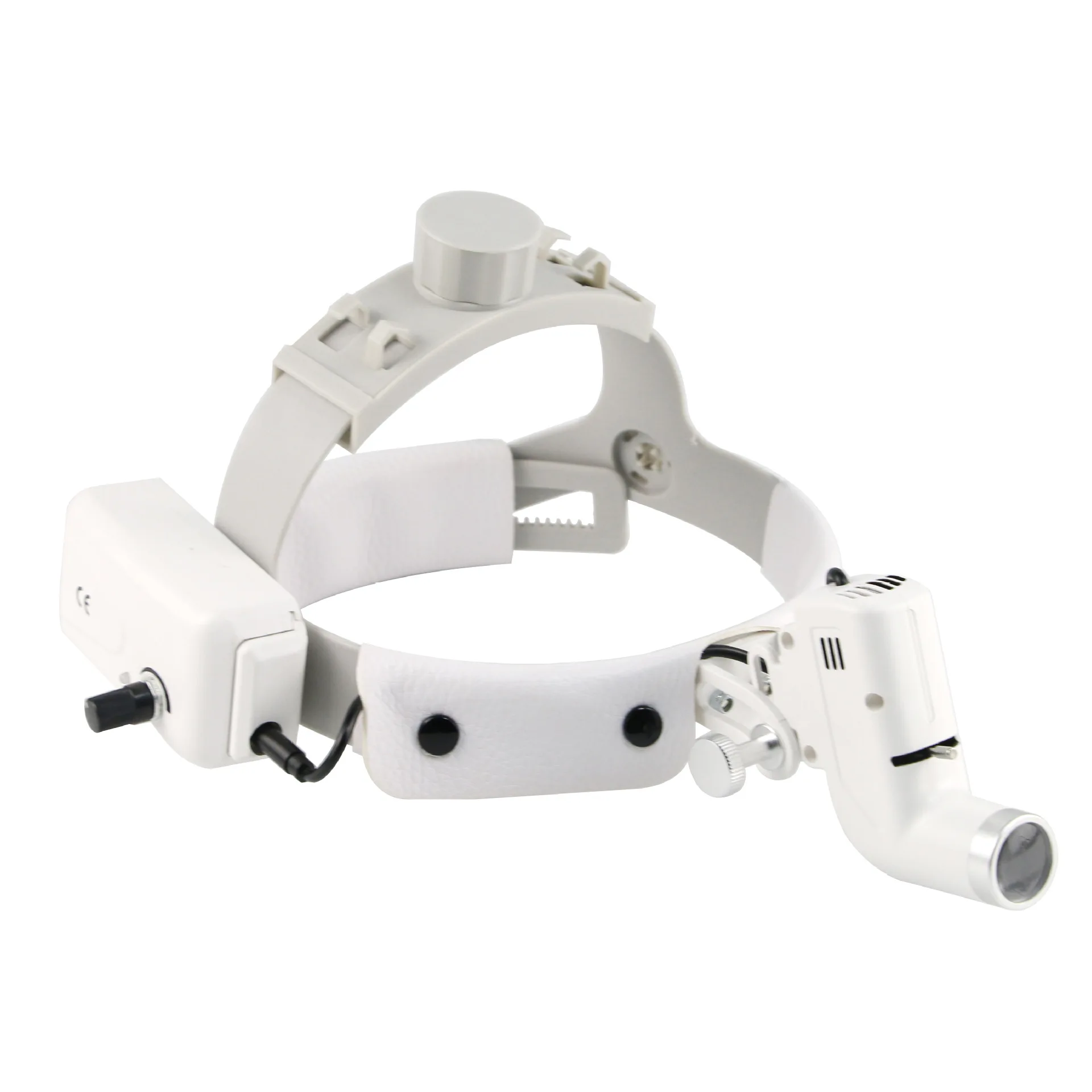 

High Magnification Adjustable Focus Fog Resistant Dimmable Brightness Ergonomic Comfort Fit Anti Glare Coated Headband Magnifier