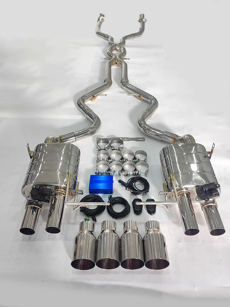 고성능 레이싱 공장 스테인레스 스틸 Valvetronic 배기 시스템 Catback For BMW E92 E90 E9X M3 머플러 밸브