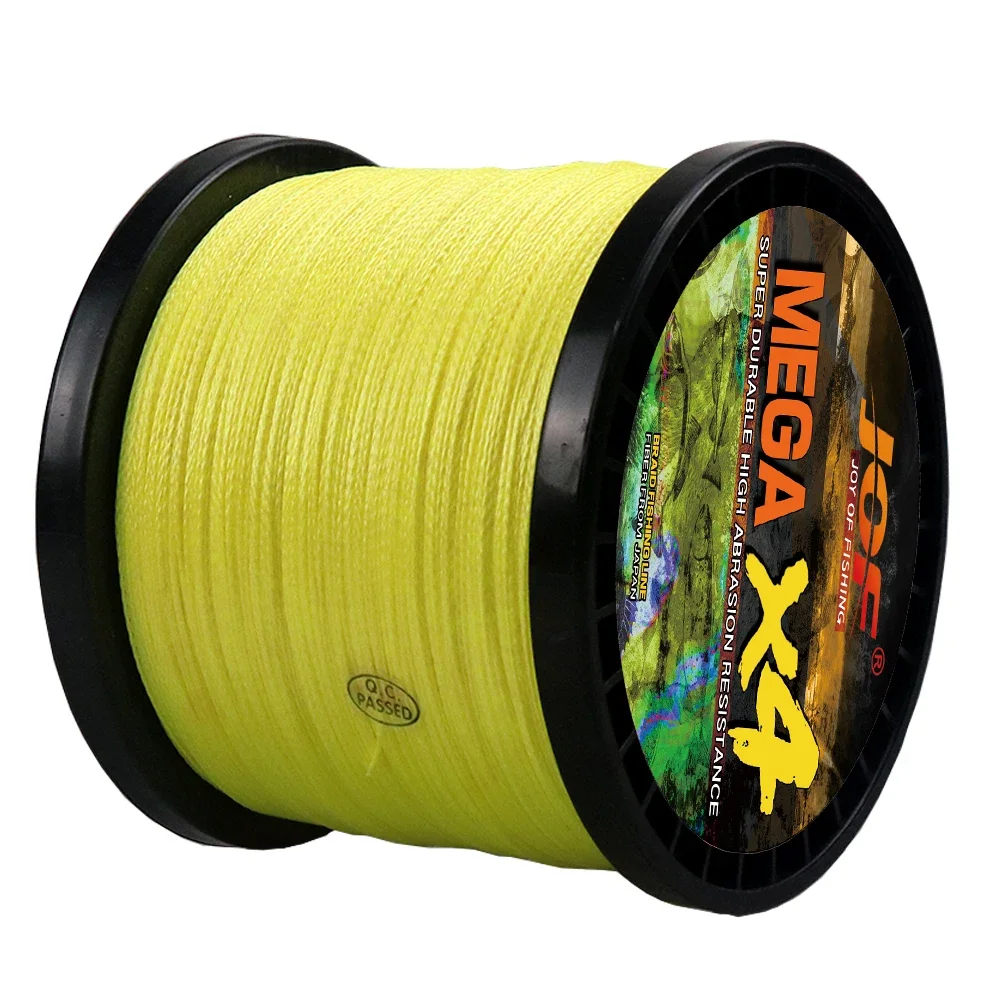 NEW X4/12 Smooth Braided Fishing Line Extreme Strong Anti Bite PE Wire Strength Test 4.8KG-54.5KG Saltwater Weave Cord 300M