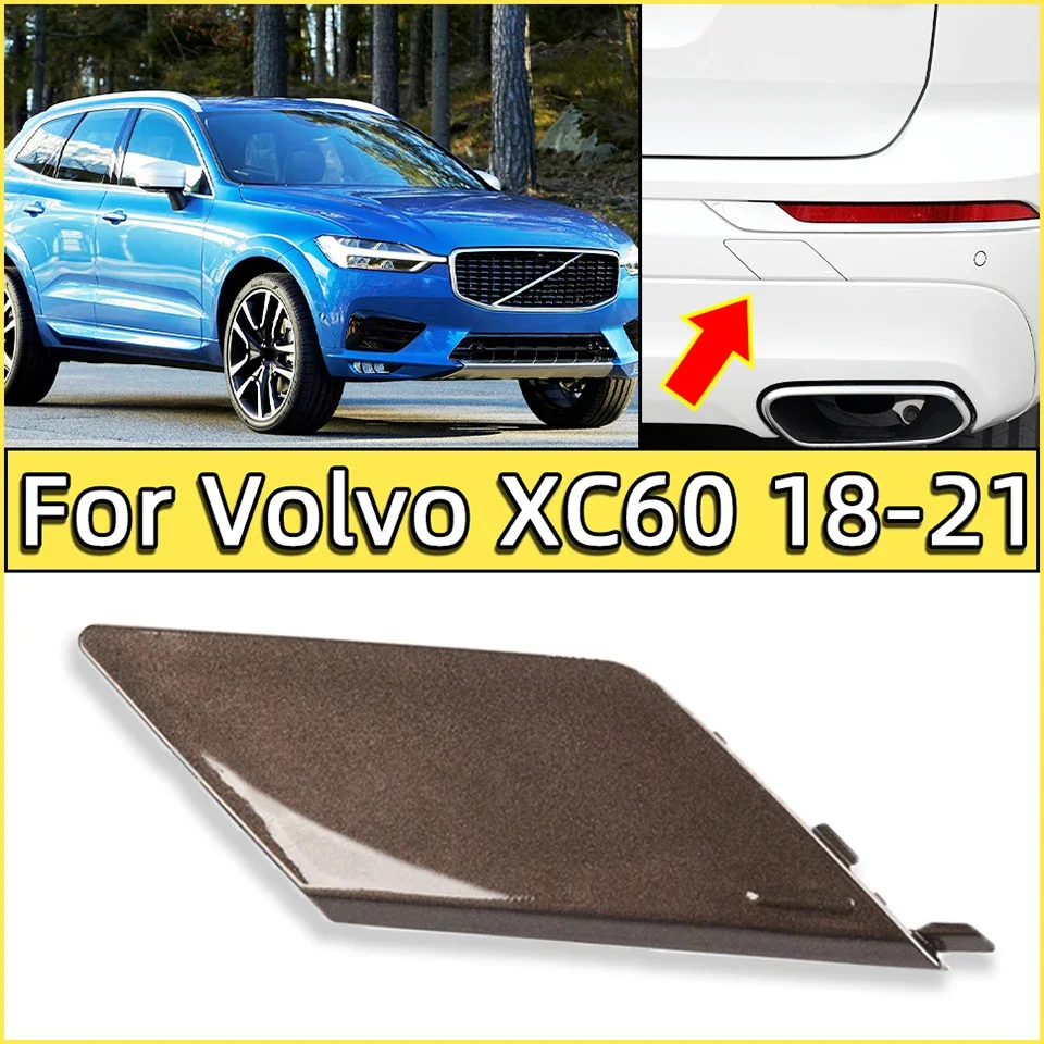 Achterbumper Trekhaak Oog Afdekkap Voor Volvo XC60 2018 2019 2020 2021 31449210 / 398490342   Auto Part Towing Trailer Deksel