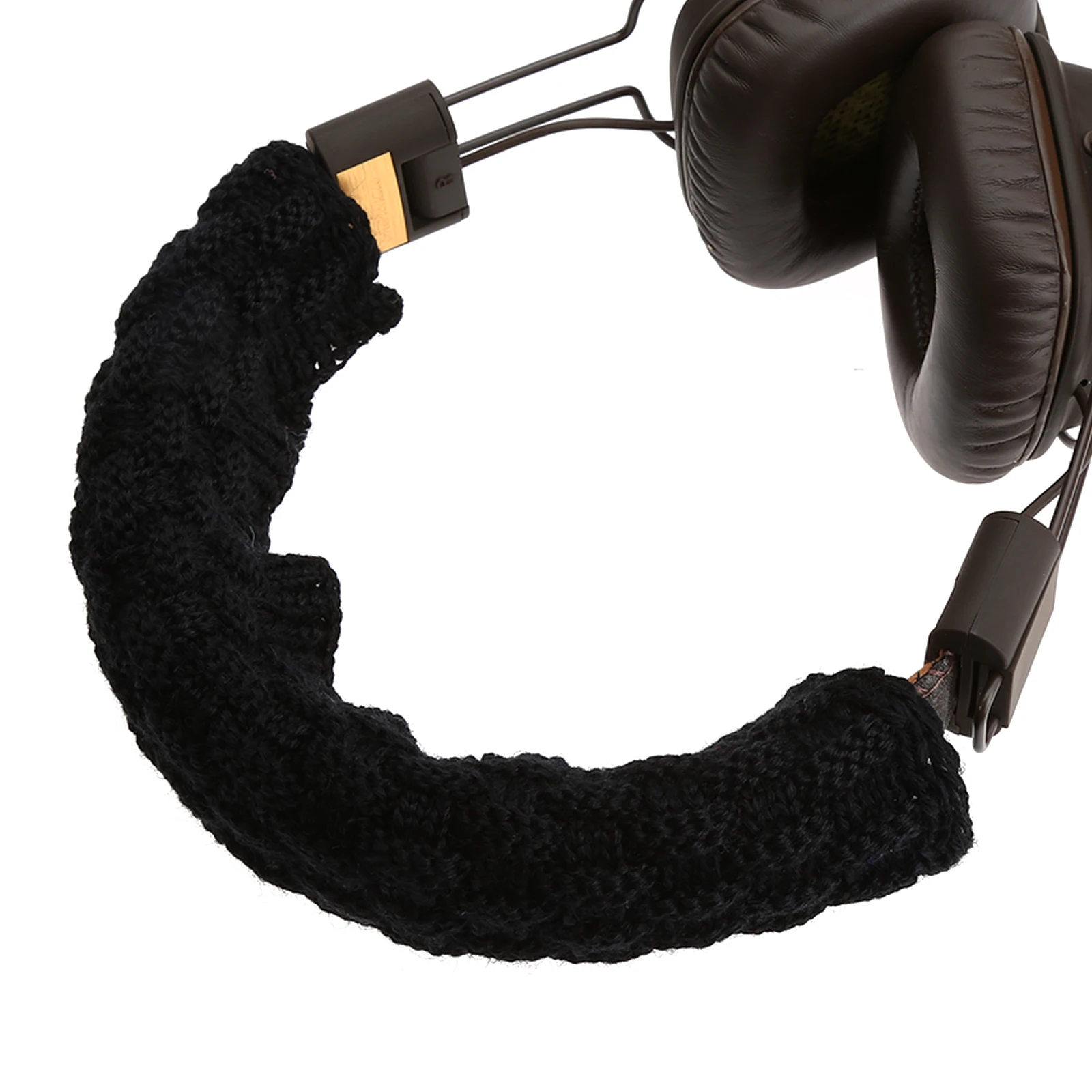 Universele Hoofdtelefoon Hoofdband Cover Effen Kleur Gevlochten Doek Over Ear Hoofdtelefoon Vervanging Hoofd Band Kussenhoes Pad