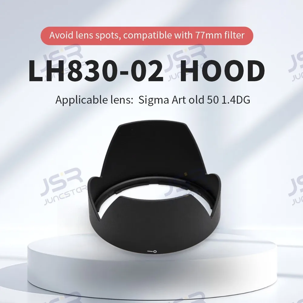 Camera hood replacement LH830-02 suitable for Sigma Art old 50 1.4DG lens protection accessories