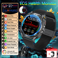 2025 New For Samsung Galaxy Watch 7 Ultra Heart Rate Smart Watch Blood lipids ECG+PPG Uric Acid BT Blood Pressure Smart Bracelet