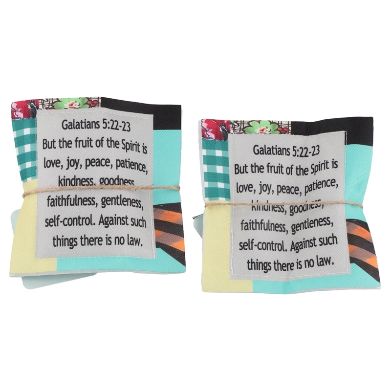 Pocket Prayer Quilt, Handmade Colorful Prayer Quilt Set, Mini Bible Quilt Set, Christian Gift