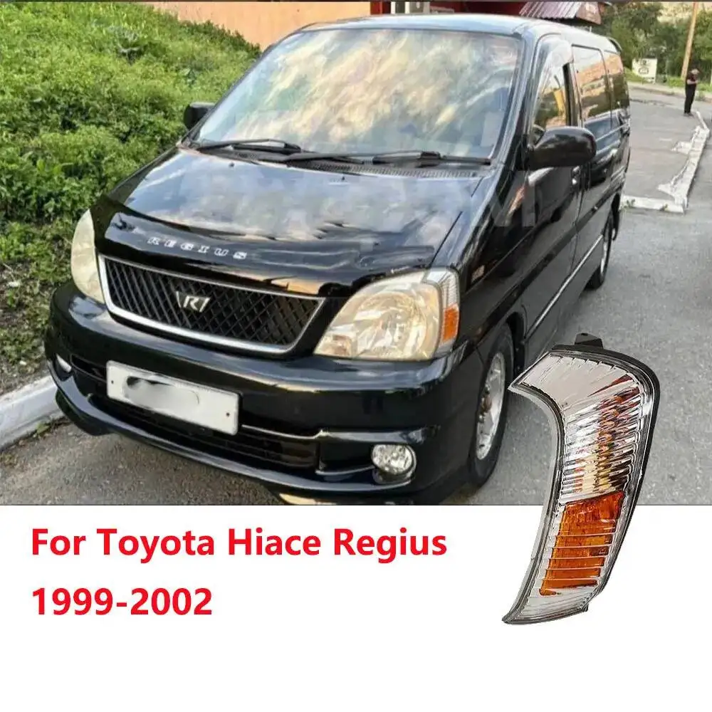 1 Pair Car Front Corner Light For Toyota Hiace Regius RCH47 2001 Turn Signal Light Lamp