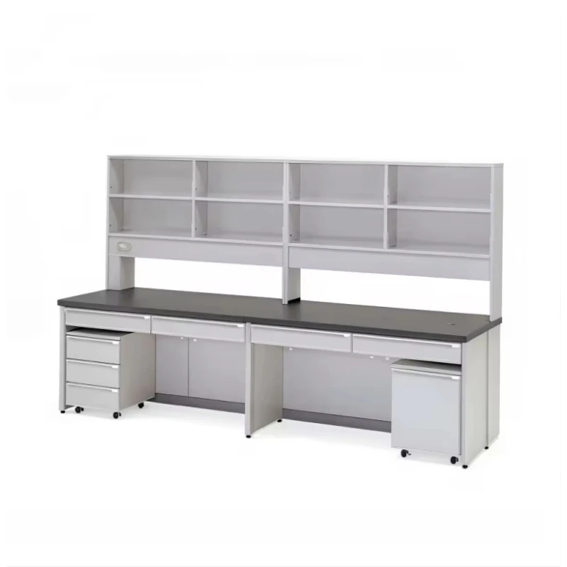 

Steel Laboratory Workbench With Phenolic Resin Countertop For Chemical Analysis Laboratory
