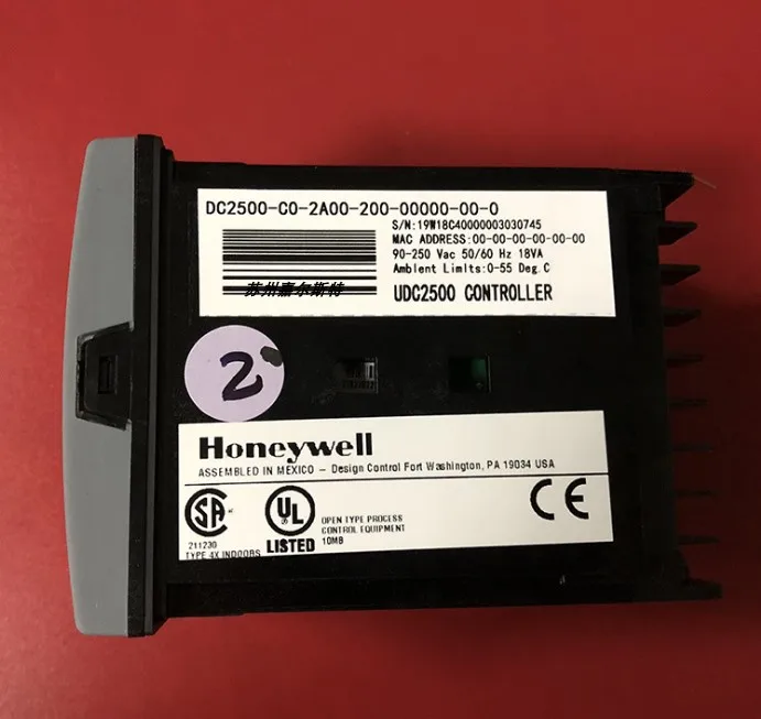 Honeywell DC2500-C0-2A00-200-00000-00-0 Thermostat