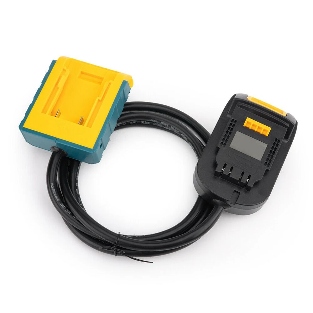 كابل تمديد البطارية كابل 9X7.5 سنتيمتر 3.5X3.0 'ل Milw Aukee الأسود محول كهربائي البطارية ل Mak Ita